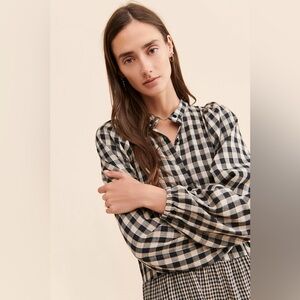 Little Lies Contrast Gingham Dress